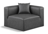 Cube Modern Vegan Leather Modular Chair - Luxurious Comfort for Stylish Living Spaces and Offices