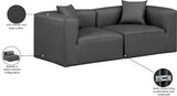 Cube Modular Sofa - Luxurious Vegan Leather Design for Modern Living Spaces and Chic Home Offices