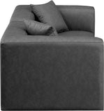 Cube Modular Sofa - Luxurious Vegan Leather Design for Modern Living Spaces and Chic Home Offices
