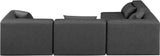 Cube Vegan Leather Modular Sectional - Stylish Comfort for Modern Living Spaces with Versatile Design