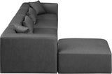 Cube Vegan Leather Modular Sectional - Luxurious Comfort and Modern Elegance for Any Living Space