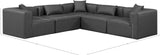 Cube Vegan Leather Modular Sectional - Modern Elegance for Chic Living Spaces with Custom Configurations