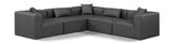 Cube Vegan Leather Modular Sectional - Modern Elegance for Chic Living Spaces with Custom Configurations