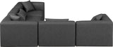 Cube Vegan Leather Modular Sectional - Modern Elegance for Chic Living Spaces with Custom Configurations