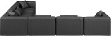 Cube Vegan Leather Modular Sectional - Transform Your Living Space with Modern Elegance and Comfort