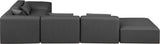 Cube Vegan Leather Modular Sectional - Modern Elegance and Comfort for Contemporary Spaces