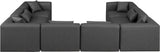 Cube Vegan Leather Modular Sectional - Elevate Your Contemporary Space with Luxurious Comfort & Style