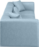 Cube Vegan Leather Modular Sofa - Luxurious Comfort Meets Modern Elegance for Any Living Space