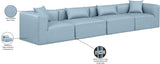 Cube Vegan Leather Modular Sofa - Luxurious Contemporary Design for Modern Living Spaces
