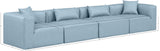 Cube Vegan Leather Modular Sofa - Luxurious Contemporary Design for Modern Living Spaces