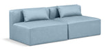 Cube Vegan Leather Modular Sofa - Elevate Your Living Space with Modern Elegance and Comfort