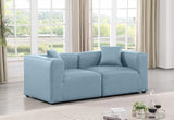 Cube Modular Sofa - Luxurious Vegan Leather Design for Modern Living Spaces and Chic Home Offices