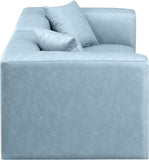 Cube Modular Sofa - Luxurious Vegan Leather Design for Modern Living Spaces and Chic Home Offices