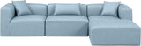 Cube Vegan Leather Modular Sectional - Modern Elegance and Versatile Comfort for Stylish Living Spaces