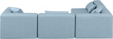 Cube Vegan Leather Modular Sectional - Stylish Comfort for Modern Living Spaces with Versatile Design