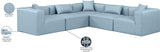 Cube Vegan Leather Modular Sectional - Modern Elegance for Chic Living Spaces with Custom Configurations