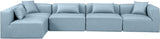 Cube Vegan Leather Modular Sectional - Elevate Your Living Space with Modern Elegance and Comfort