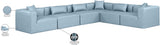 Cube Vegan Leather Modular Sectional - Transform Your Living Space with Modern Elegance and Comfort