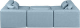 Cube Modular Sectional - Luxurious Vegan Leather Design for Contemporary Living Spaces and Comfort