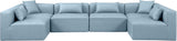 Cube Vegan Leather Modular Sectional - Modern Elegance for Contemporary Living Spaces and Offices