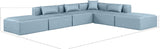 Cube Vegan Leather Modular Sectional - Modern Elegance and Comfort for Contemporary Spaces