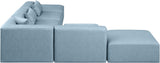 Cube Vegan Leather Modular Sectional - Modern Elegance and Comfort for Contemporary Spaces