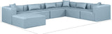 Cube Vegan Leather Modular Sectional: Luxurious, Contemporary Design for Elegant Living Spaces