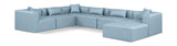 Cube Vegan Leather Modular Sectional: Luxurious, Contemporary Design for Elegant Living Spaces