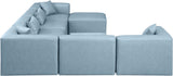 Cube Vegan Leather Modular Sectional: Luxurious, Contemporary Design for Elegant Living Spaces