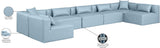 Cube Vegan Leather Modular Sectional - Modern Elegance for Contemporary Living Spaces and Offices
