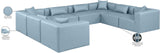 Cube Vegan Leather Modular Sectional - Elevate Your Contemporary Space with Luxurious Comfort & Style