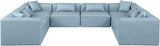 Cube Vegan Leather Modular Sectional - Elevate Your Contemporary Space with Luxurious Comfort & Style