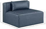 Cube Modern Vegan Leather Modular Chair - Luxurious Comfort for Stylish Living Spaces and Offices