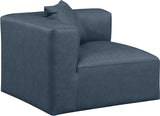 Cube Modern Vegan Leather Modular Chair - Luxurious Comfort for Stylish Living Spaces and Offices
