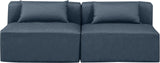 Cube Vegan Leather Modular Sofa - Elevate Your Living Space with Modern Elegance and Comfort
