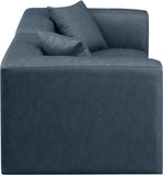 Cube Modular Sofa - Luxurious Vegan Leather Design for Modern Living Spaces and Chic Home Offices