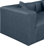 Cube Vegan Leather Modular Sectional - Modern Elegance for Chic Living Spaces with Custom Configurations