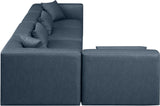 Cube Vegan Leather Modular Sectional - Elevate Your Living Space with Modern Elegance and Comfort