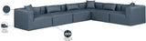 Cube Vegan Leather Modular Sectional - Transform Your Living Space with Modern Elegance and Comfort