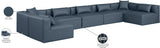 Cube Vegan Leather Modular Sectional - Modern Elegance for Contemporary Living Spaces and Offices
