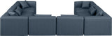Cube Vegan Leather Modular Sectional - Elevate Your Contemporary Space with Luxurious Comfort & Style