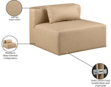 Cube Modern Vegan Leather Modular Chair - Luxurious Comfort for Stylish Living Spaces and Offices