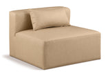 Cube Modern Vegan Leather Modular Chair - Luxurious Comfort for Stylish Living Spaces and Offices