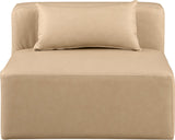 Cube Modern Vegan Leather Modular Chair - Luxurious Comfort for Stylish Living Spaces and Offices