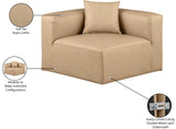 Cube Modern Vegan Leather Modular Chair - Luxurious Comfort for Stylish Living Spaces and Offices