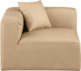 Cube Modern Vegan Leather Modular Chair - Luxurious Comfort for Stylish Living Spaces and Offices