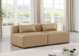Cube Vegan Leather Modular Sofa - Elevate Your Living Space with Modern Elegance and Comfort