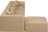 Cube Vegan Leather Modular Sectional - Luxurious Comfort and Modern Elegance for Any Living Space