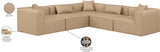 Cube Vegan Leather Modular Sectional - Modern Elegance for Chic Living Spaces with Custom Configurations