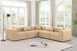 Cube Vegan Leather Modular Sectional - Modern Elegance for Chic Living Spaces with Custom Configurations